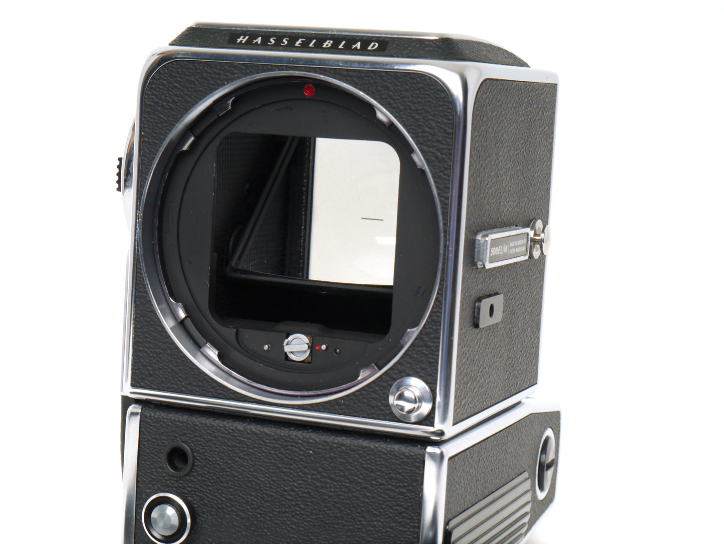 Hasselblad 500 EL/M Body Chrome – sehr guter Zustand