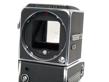 Hasselblad 500 EL/M Body Chrome – sehr guter Zustand