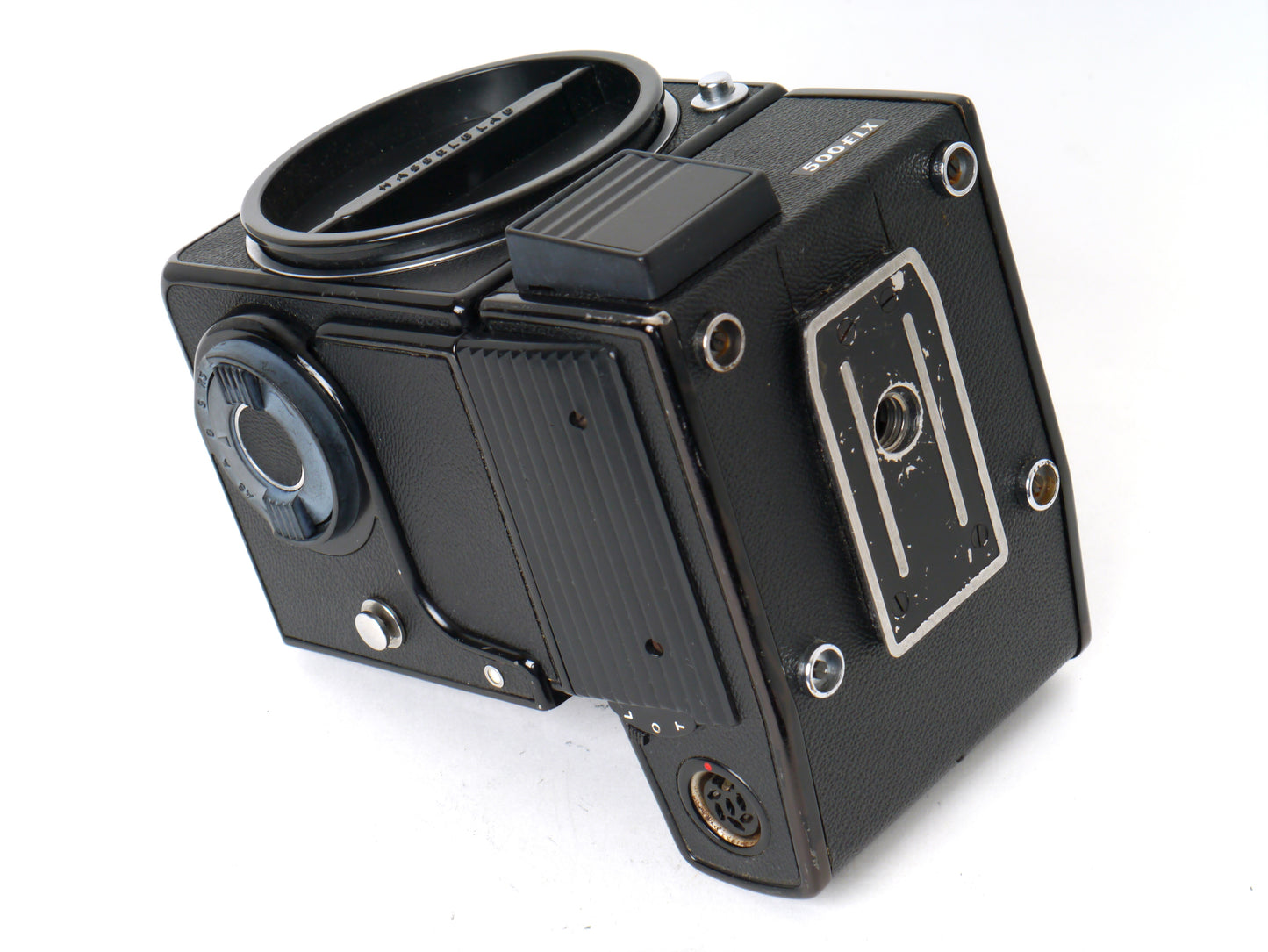 Hasselblad 500 EL/X Body Schwarz – guter Zustand