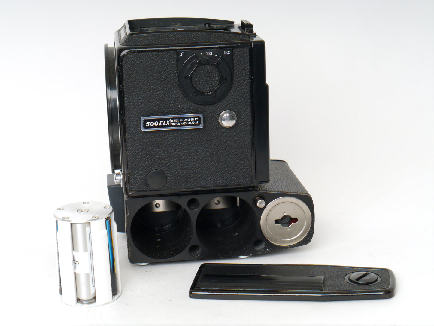 Hasselblad 500 EL/X Body Schwarz – guter Zustand