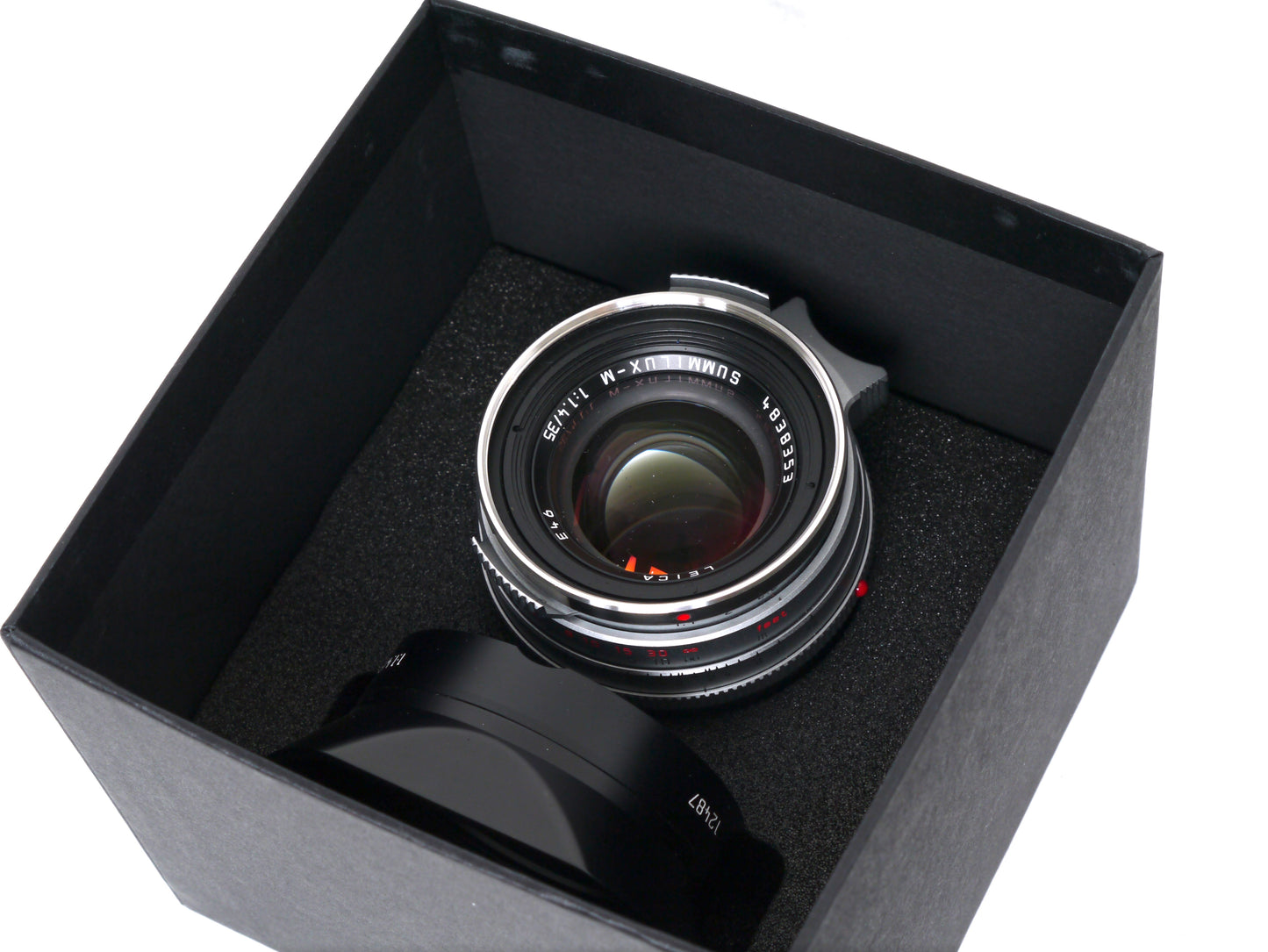 Leica Summilux-M 1,4/35mm Art. 11301 "Steel Rim "Silver – neuwertig