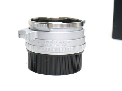 Leica Summilux-M 1,4/35mm Art. 11301 "Steel Rim "Silver – neuwertig