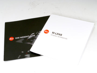 Leica Summilux-M 1,4/35mm Art. 11301 "Steel Rim "Silver – neuwertig