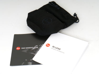 Leica Summilux-M 1,4/35mm Art. 11301 "Steel Rim "Silver – neuwertig