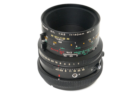 Mamiya RB67 Pro SD Set mit Makro K/L 4,5/140mm, Filmmagazin und Prismenfinder – guter Zustand