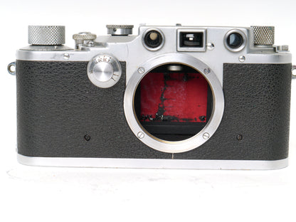 Leica IIIc Chrome Gehäuse " pre war-erste Ausführung" – guter Zustand