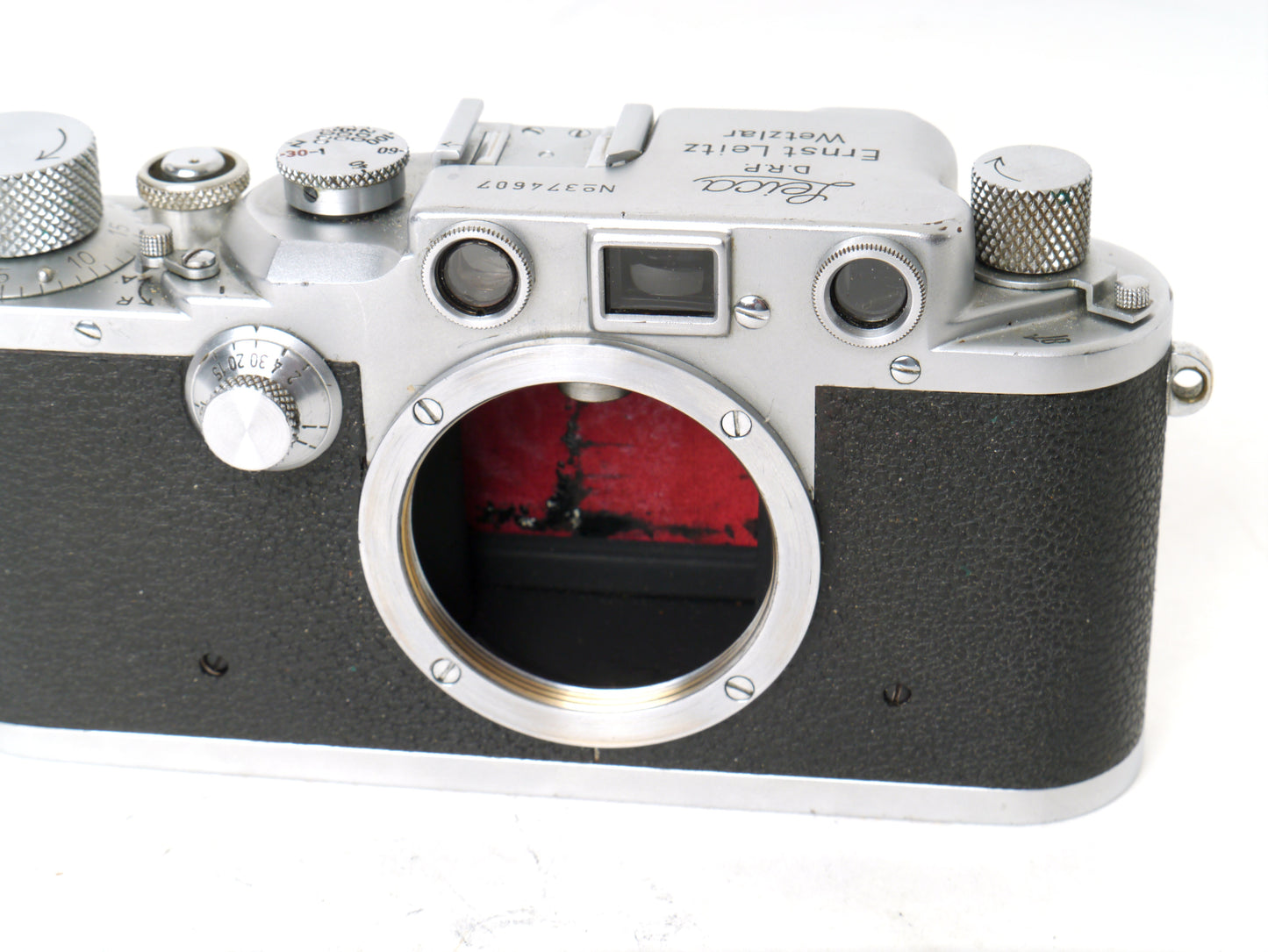 Leica IIIc Chrome Gehäuse " pre war-erste Ausführung" – guter Zustand