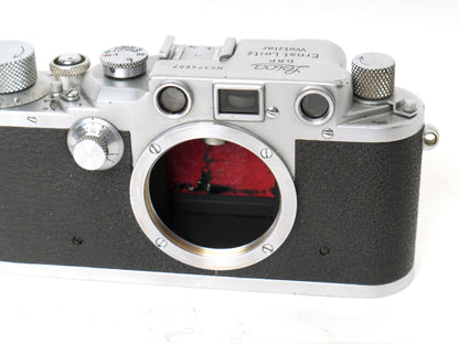 Leica IIIc Chrome Gehäuse " pre war-erste Ausführung" – guter Zustand