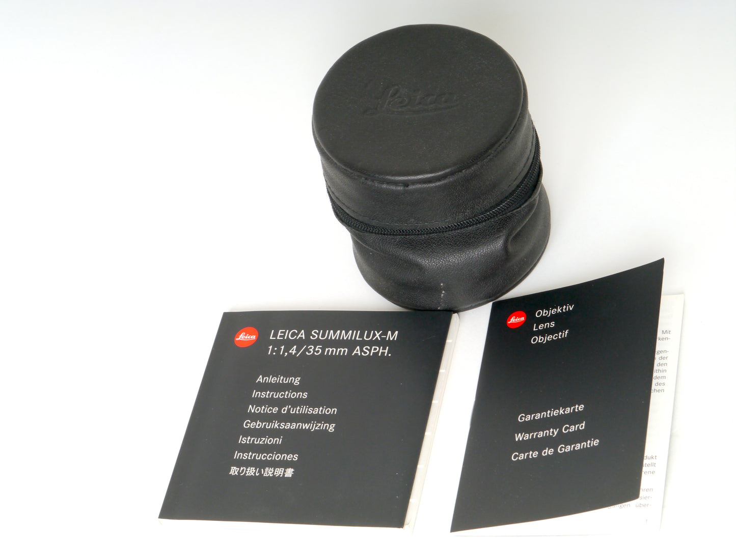 Leica Summilux-M 1,4/35mm ASPH, Art. 11663, Schwarz – neuwertig