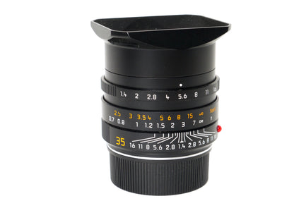 Leica Summilux-M 1,4/35mm ASPH, Art. 11663, Schwarz – neuwertig
