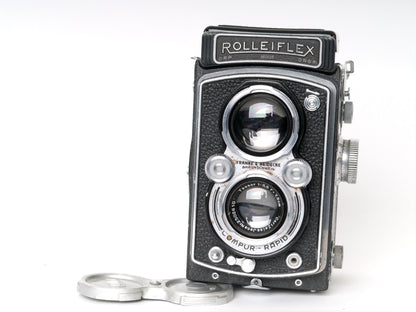 Rolleiflex Automat Modell 3 mit Carl Zeiss Tessar 3,5/75mm – guter Zustand