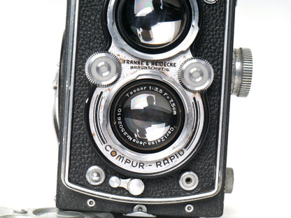 Rolleiflex Automat Modell 3 mit Carl Zeiss Tessar 3,5/75mm – guter Zustand