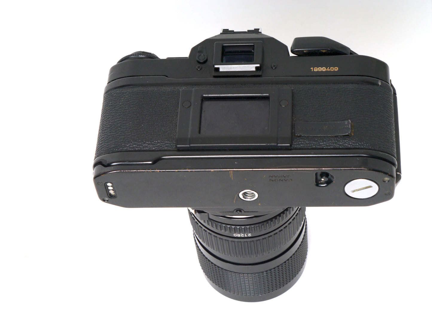 Canon A1 Gehäuse mit Canon FD 4/35-70mm – guter Zustand
