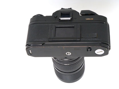 Canon A1 Gehäuse mit Canon FD 4/35-70mm – guter Zustand