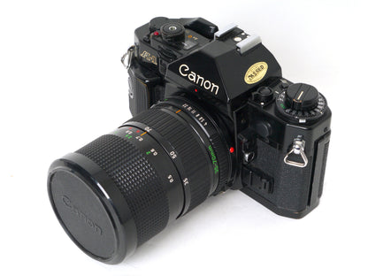 Canon A1 Gehäuse mit Canon FD 4/35-70mm – guter Zustand