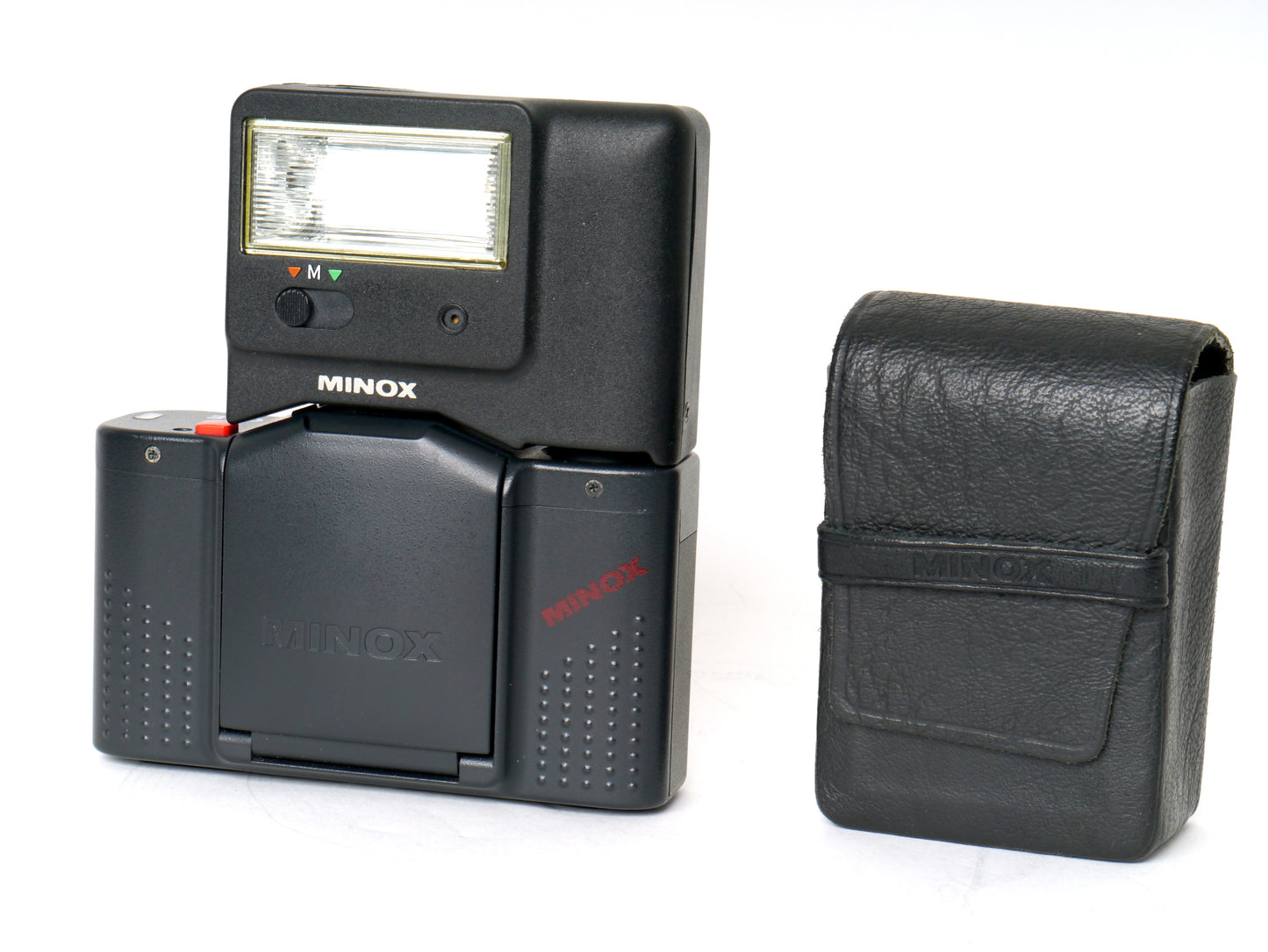 Minox 35 GT-E mit Datenrückwand und Blitzgerät FC-35– sehr guter Zustand