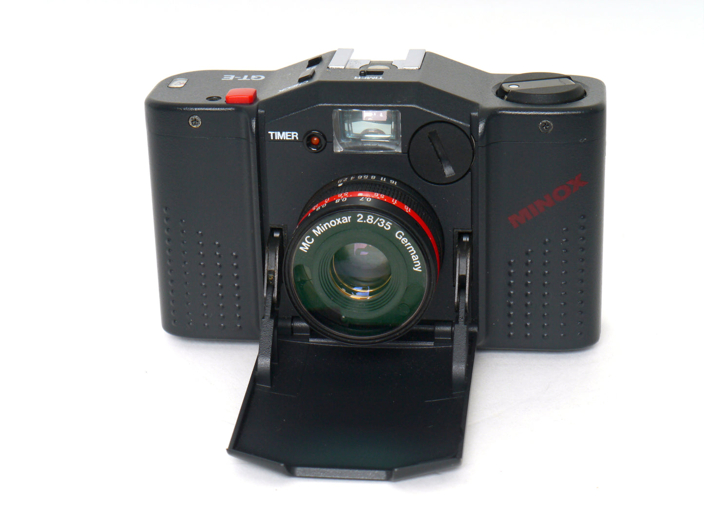 Minox 35 GT-E mit Datenrückwand und Blitzgerät FC-35– sehr guter Zustand