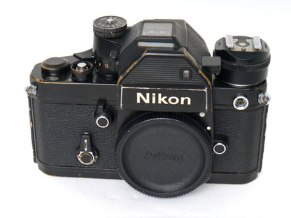 Nikon F2 Photomic mit DP-2 Prisma, Schwarz – guter Zustand