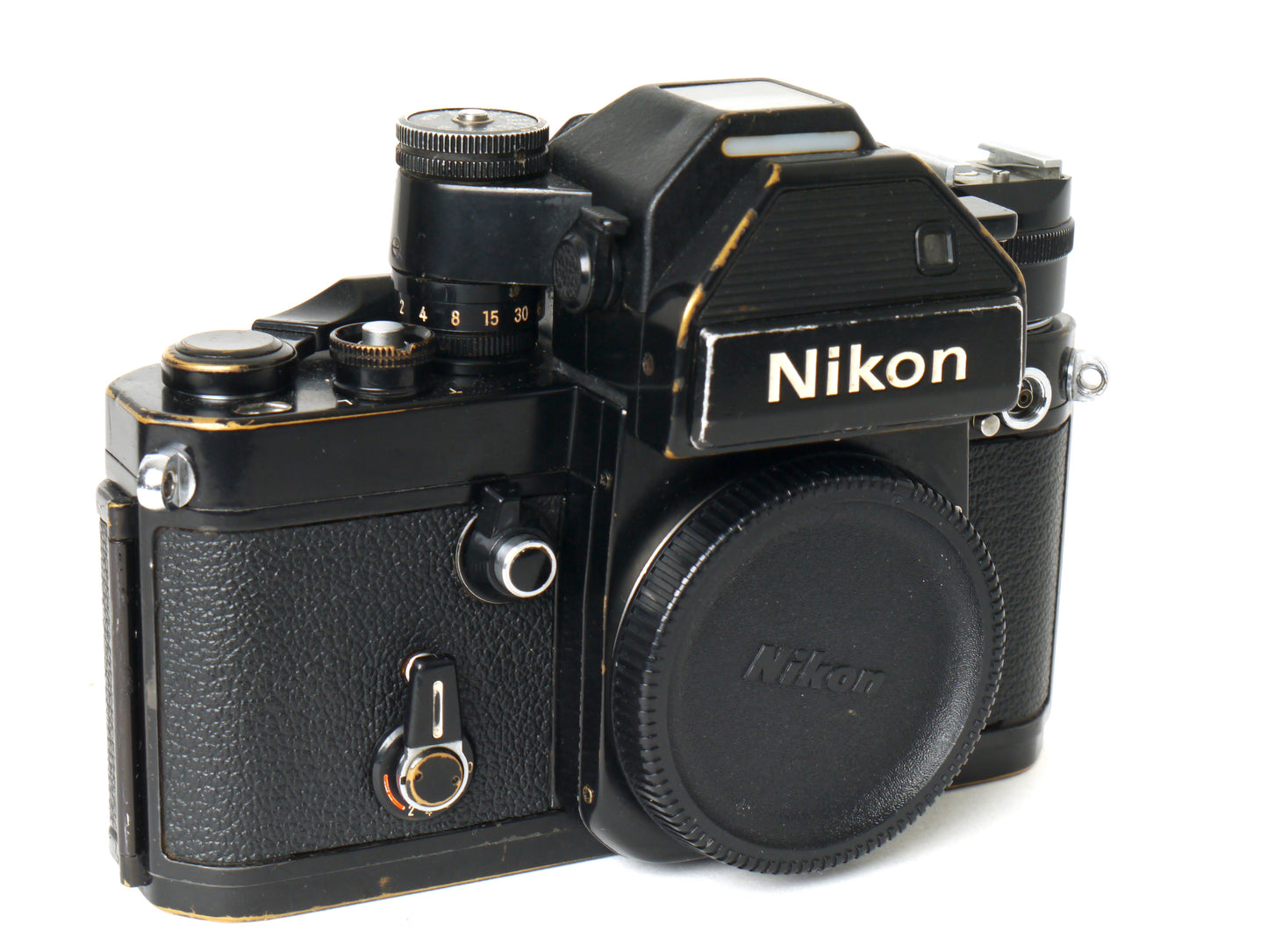 Nikon F2 Photomic mit DP-2 Prisma, Schwarz – guter Zustand