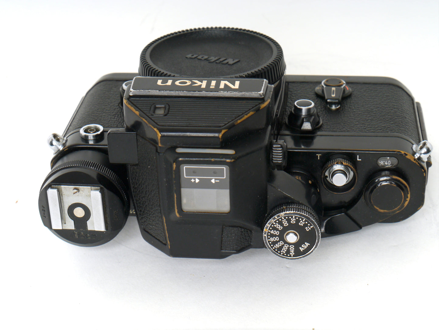 Nikon F2 Photomic mit DP-2 Prisma, Schwarz – guter Zustand