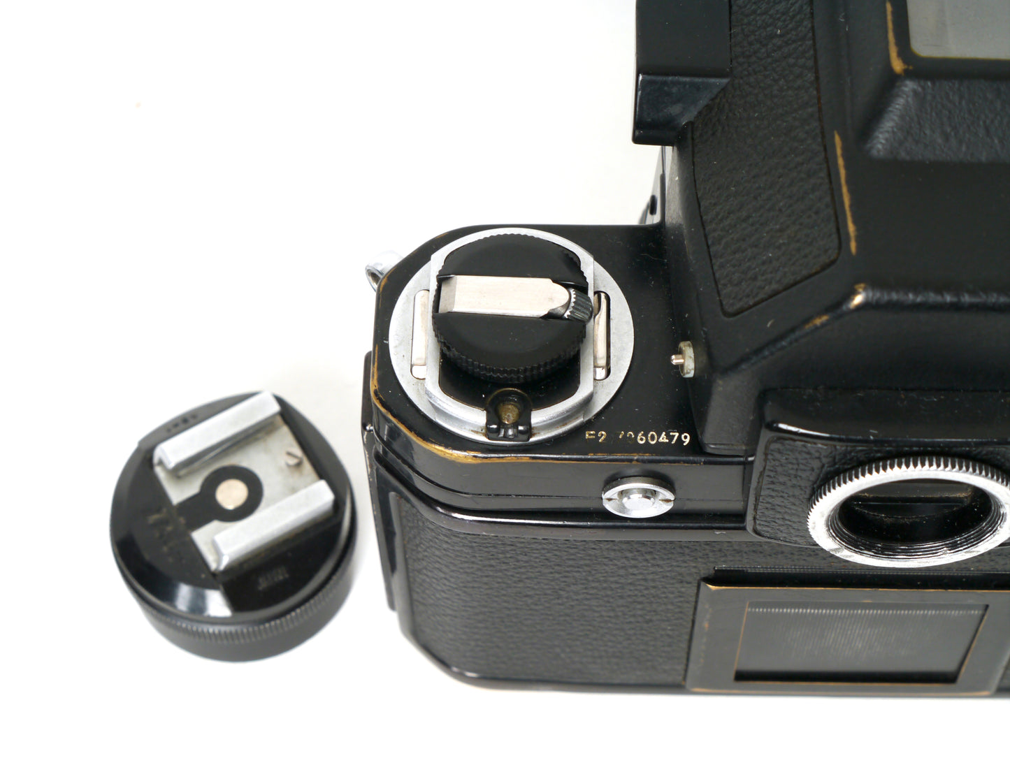 Nikon F2 Photomic mit DP-2 Prisma, Schwarz – guter Zustand