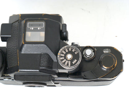 Nikon F2 Photomic mit DP-2 Prisma, Schwarz – guter Zustand