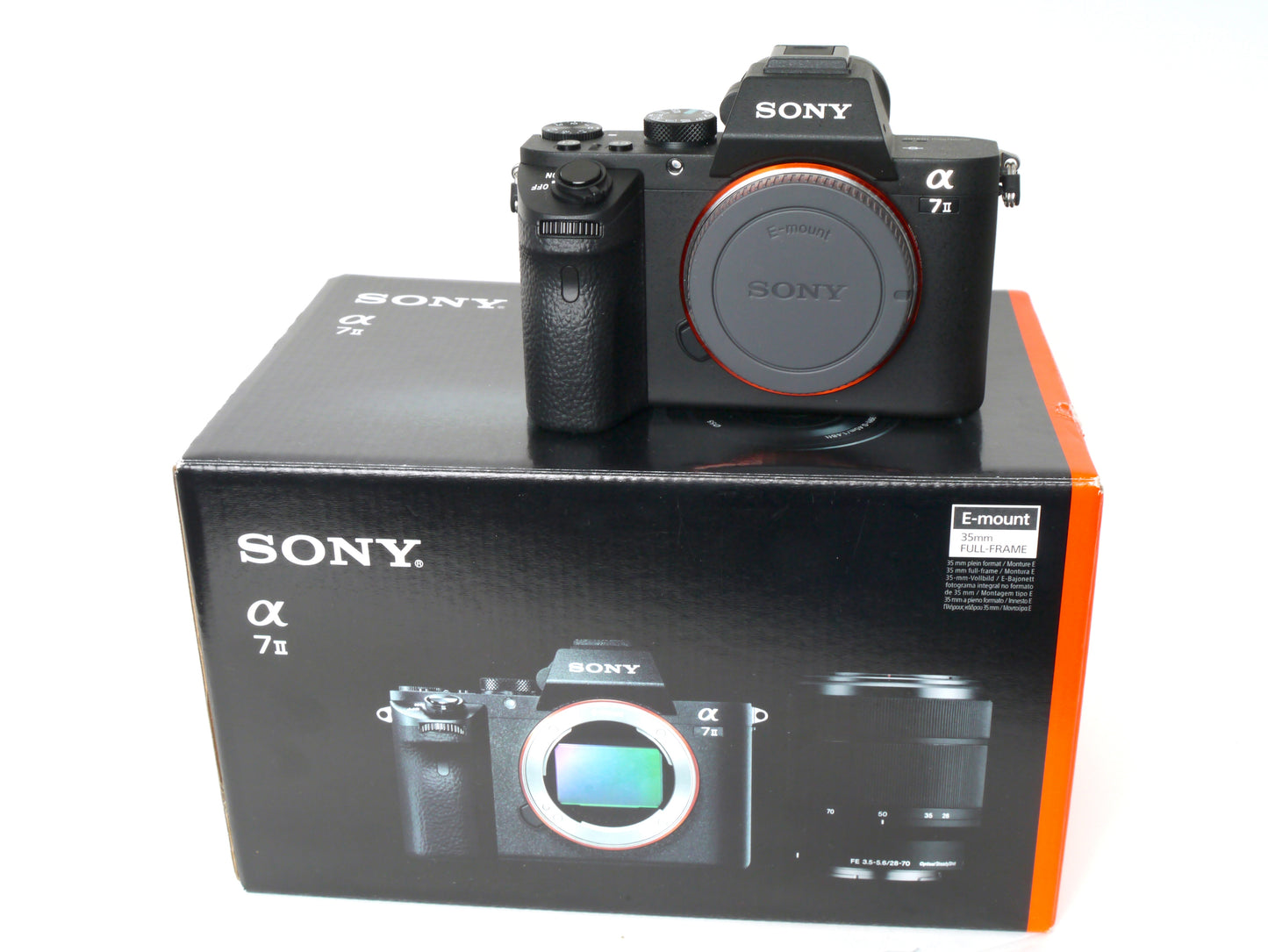 Sony Alpha ILC 7 II Gehäuse – mit 23 Auslösungen neuwertig