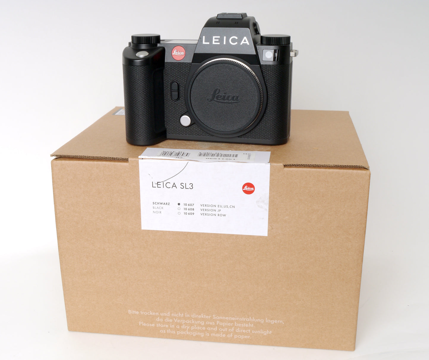 Leica SL3 Gehäuse schwarz – neuwertig (Art.-Nr. 10607)