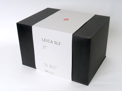 Leica SL3 Gehäuse schwarz – neuwertig (Art.-Nr. 10607)