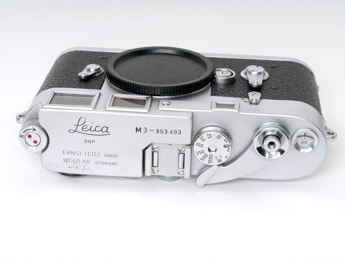 Leica M 3 Gehäuse Chrome – sehr guter Zustand