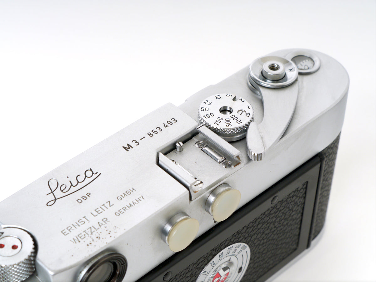 Leica M 3 Gehäuse Chrome – sehr guter Zustand