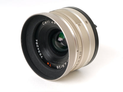 Contax G1 Gehäuse mit Carl Zeiss Biogon 2,8/28mm – guter Zustand