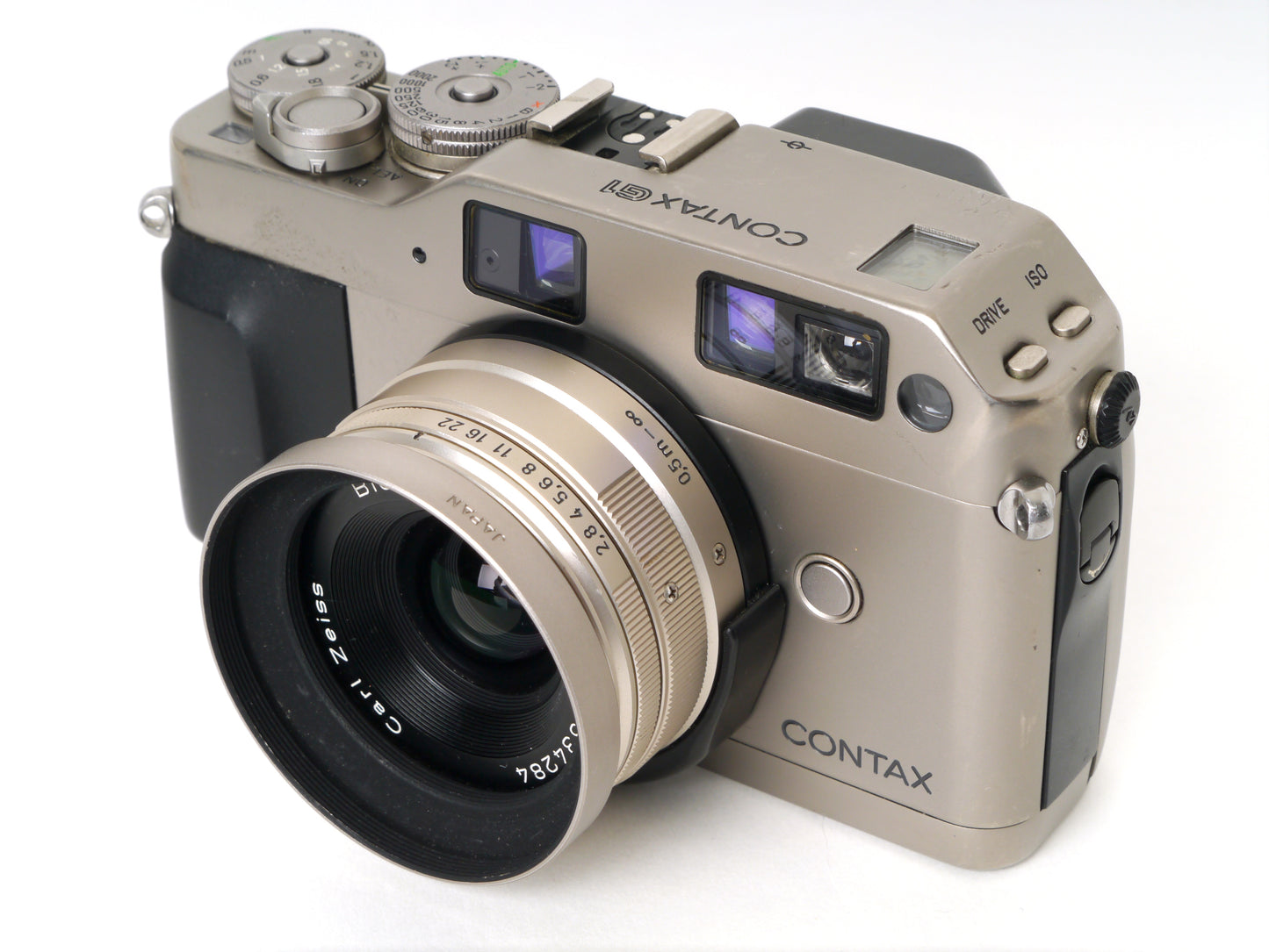 Contax G1 Gehäuse mit Carl Zeiss Biogon 2,8/28mm – guter Zustand