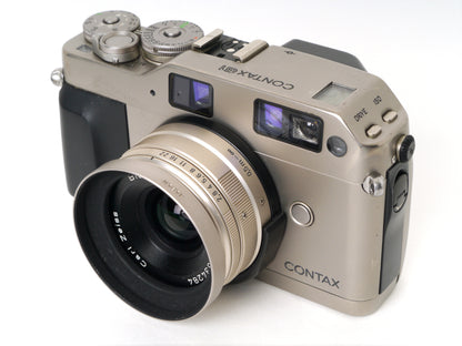 Contax G1 Gehäuse mit Carl Zeiss Biogon 2,8/28mm – guter Zustand