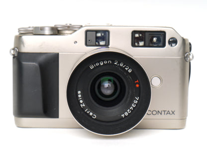 Contax G1 Gehäuse mit Carl Zeiss Biogon 2,8/28mm – guter Zustand