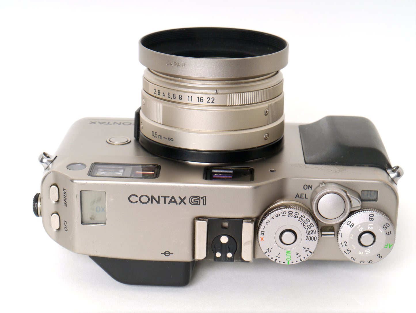 Contax G1 Gehäuse mit Carl Zeiss Biogon 2,8/28mm – guter Zustand