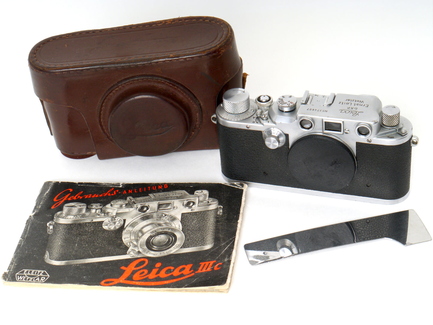 Leica IIIc Chrome Gehäuse " pre war-erste Ausführung" – guter Zustand