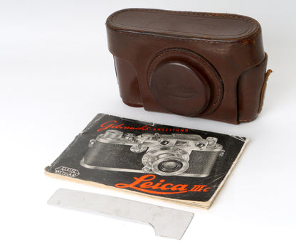 Leica IIIc Chrome Gehäuse " pre war-erste Ausführung" – guter Zustand