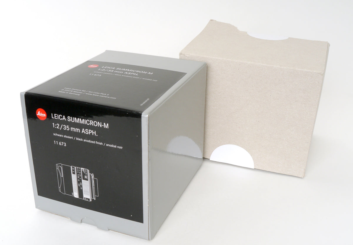 Leica Summicron M 2/35mm Schwarz Art. 11673 – sehr guter Zustand