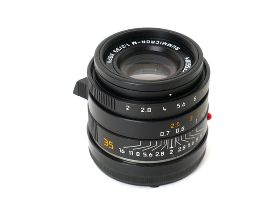 Leica Summicron M 2/35mm Schwarz Art. 11673 – sehr guter Zustand