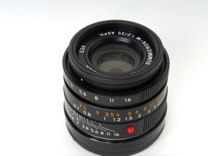 Leica Summicron M 2/35mm Schwarz Art. 11673 – sehr guter Zustand