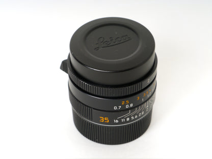Leica Summicron M 2/35mm Schwarz Art. 11673 – sehr guter Zustand