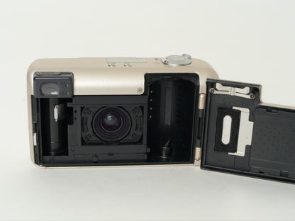 Pentax Espio 105 SW, Silber – Sehr guter Zustand mit original Zubehör
