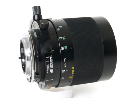 Tamron SP MF 8/500mm Spiegeltele – Gut