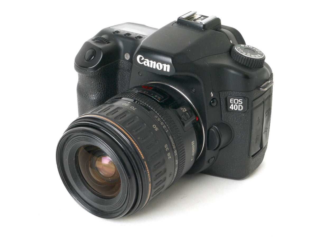 Canon EOS 40D Gehäuse mit EF 3,5-5,6/28-80mm USM – guter gepflegter Zustand