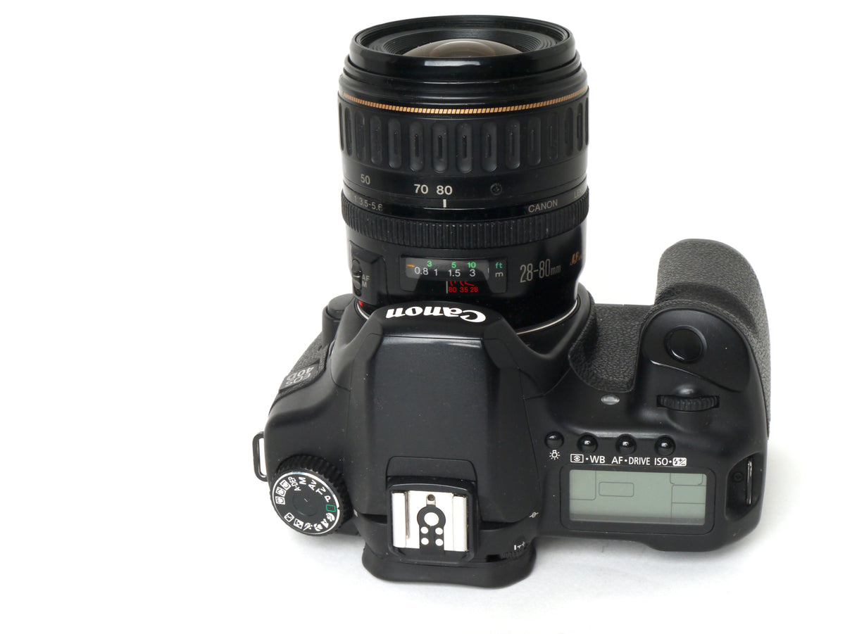 Canon EOS 40D Gehäuse mit EF 3,5-5,6/28-80mm USM – guter gepflegter Zustand