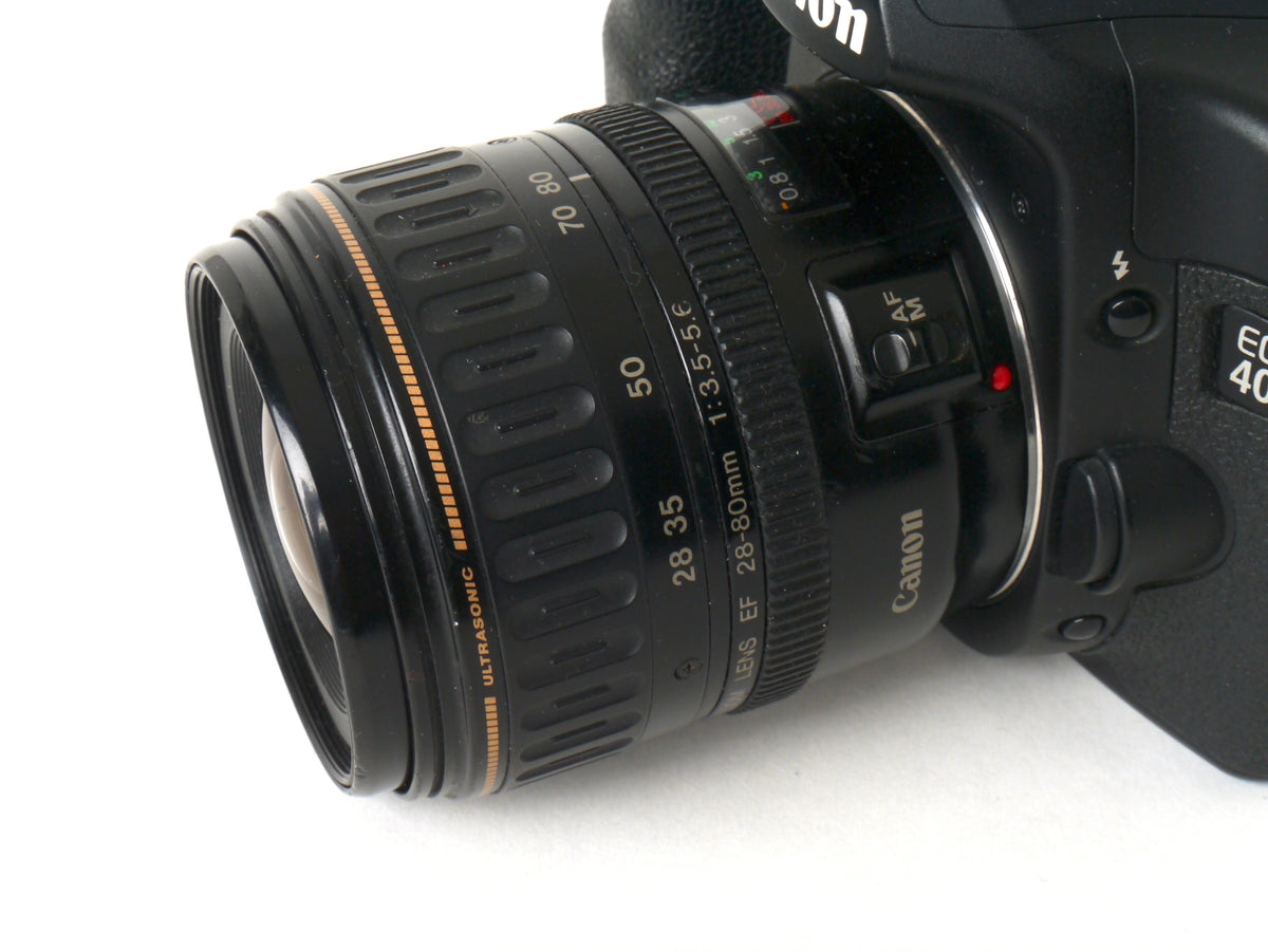Canon EOS 40D Gehäuse mit EF 3,5-5,6/28-80mm USM – guter gepflegter Zustand
