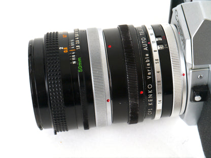 Canon AV-1 Gehäuse Chrom mit FD 1,8/50mm S.C. – Gut