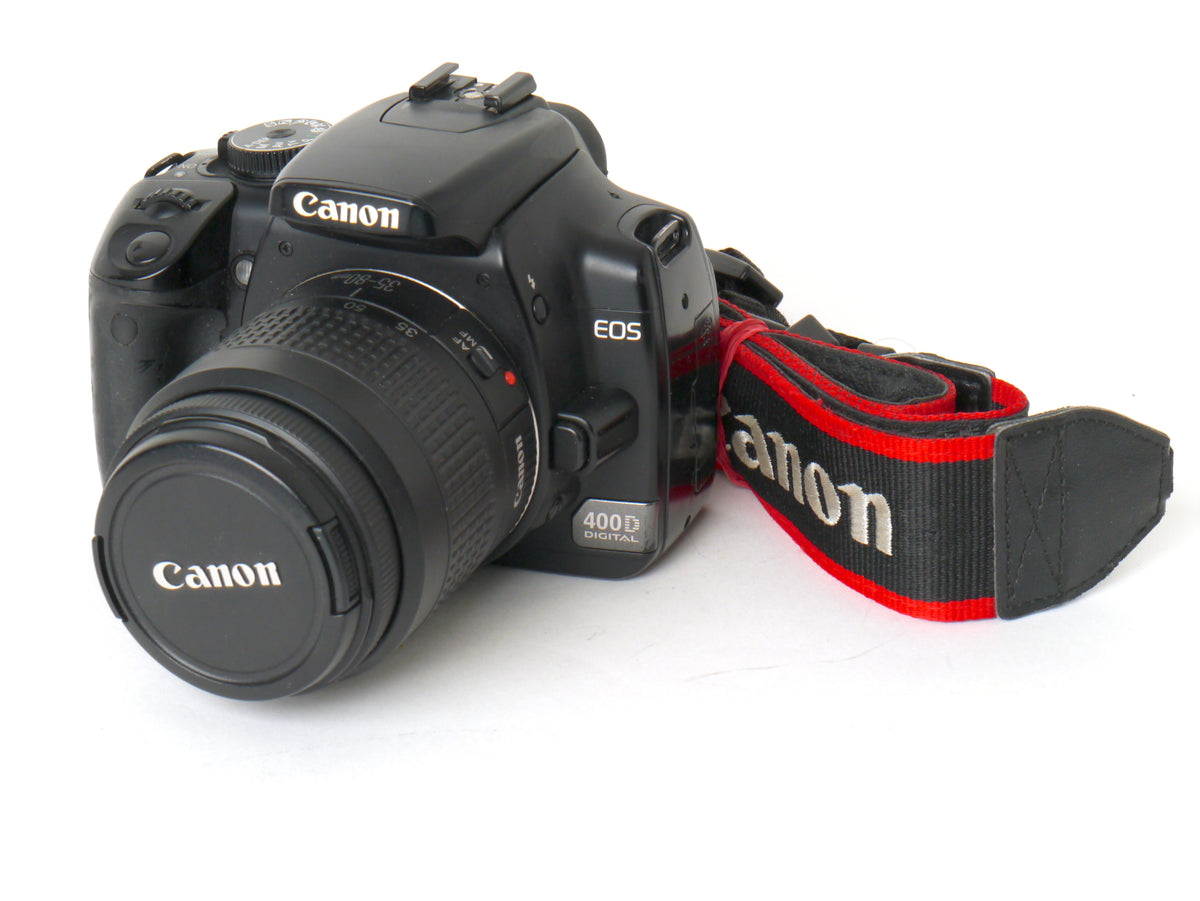 Canon EOS 400D Gehäuse mit EF 4-5,6/35-80mm III – Gebraucht