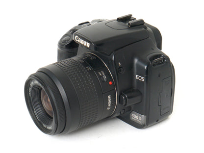 Canon EOS 400D Gehäuse mit EF 4-5,6/35-80mm III – Gebraucht